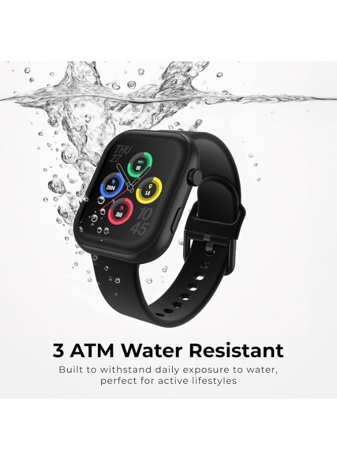 Smartwatch – 1.96” AMOLED Display GPS Bluetooth Calling 100+ Sport Modes 24/7 Heart Rate SPO₂ Stress & Sleep Tracking 3ATM Water Resistant – Android & iOS - Image 4